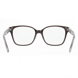 Ferragamo SF2928 Rectangle Eyeglasses Unisex — side view, Black Acetate temples