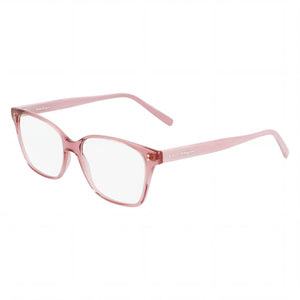 Ferragamo SF2928 Pink Rectangle Eyeglasses for Women, Acetate frame