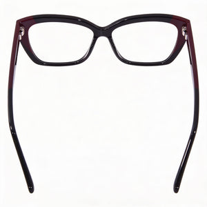 Ferragamo SF2938N Cat Eye Eyeglasses for Unisex — interior view, demo lenses