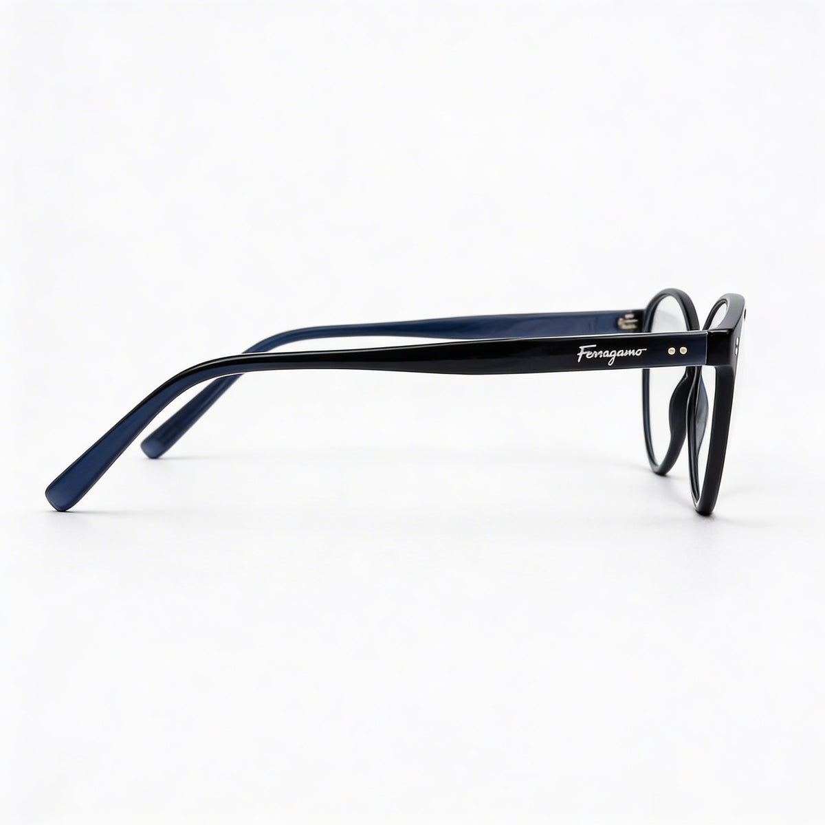 Ferragamo SF2948 Black/Grey Marble Eyeglasses for Women, 54mm, Photo 2