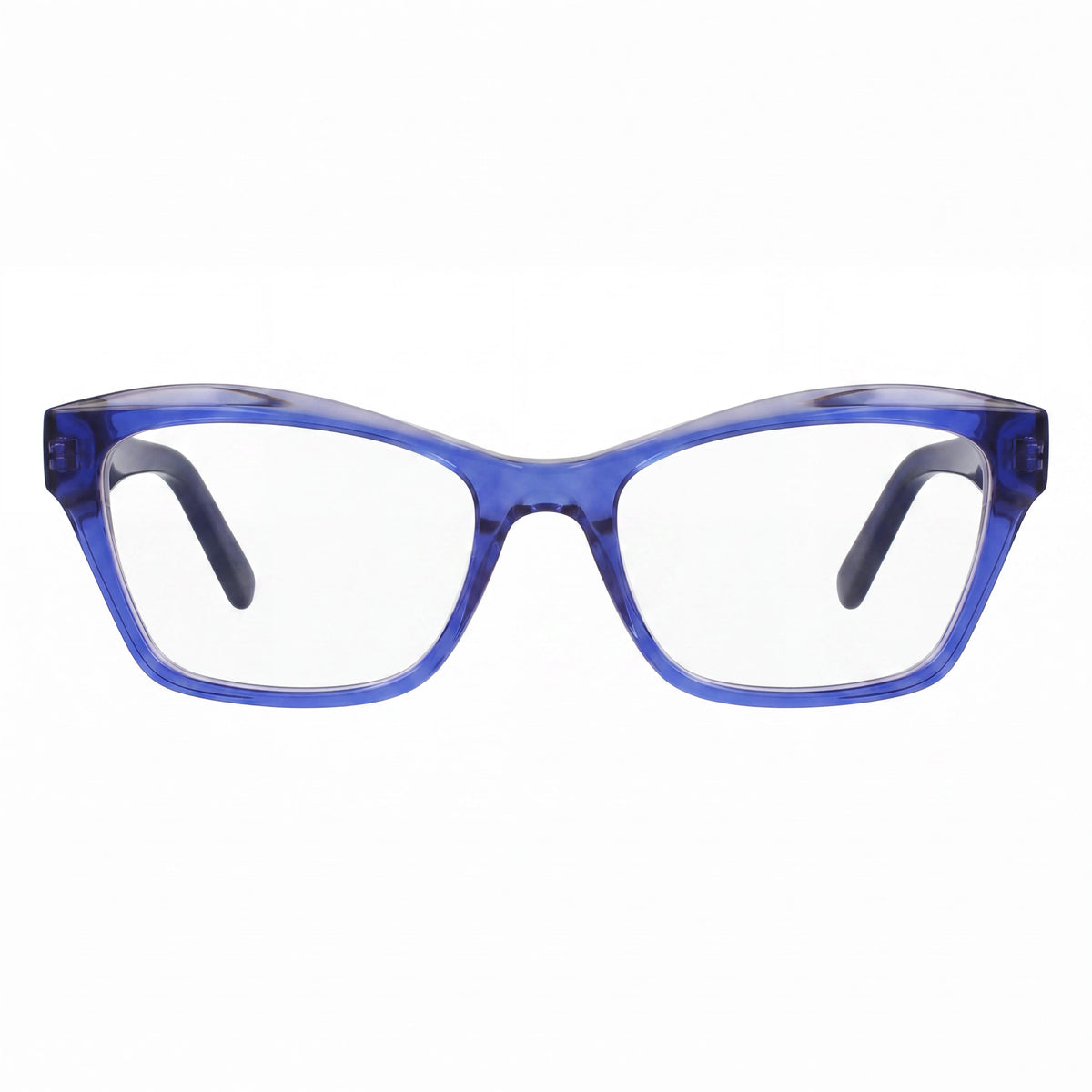 Gafas graduadas rectangulares para mujer Ferragamo SF2951N en azul/gris, 53 mm, Photo 2