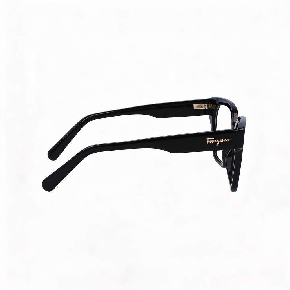 Ferragamo SF2952 Square Eyeglasses for Women — front view, Plastic
