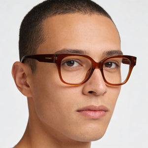 Ferragamo SF2952N Brown Eyeglasses Men — lifestyle wear, office and reading