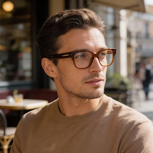 Ferragamo SF2952N Brown Eyeglasses Men — outdoor wear, Metal frame