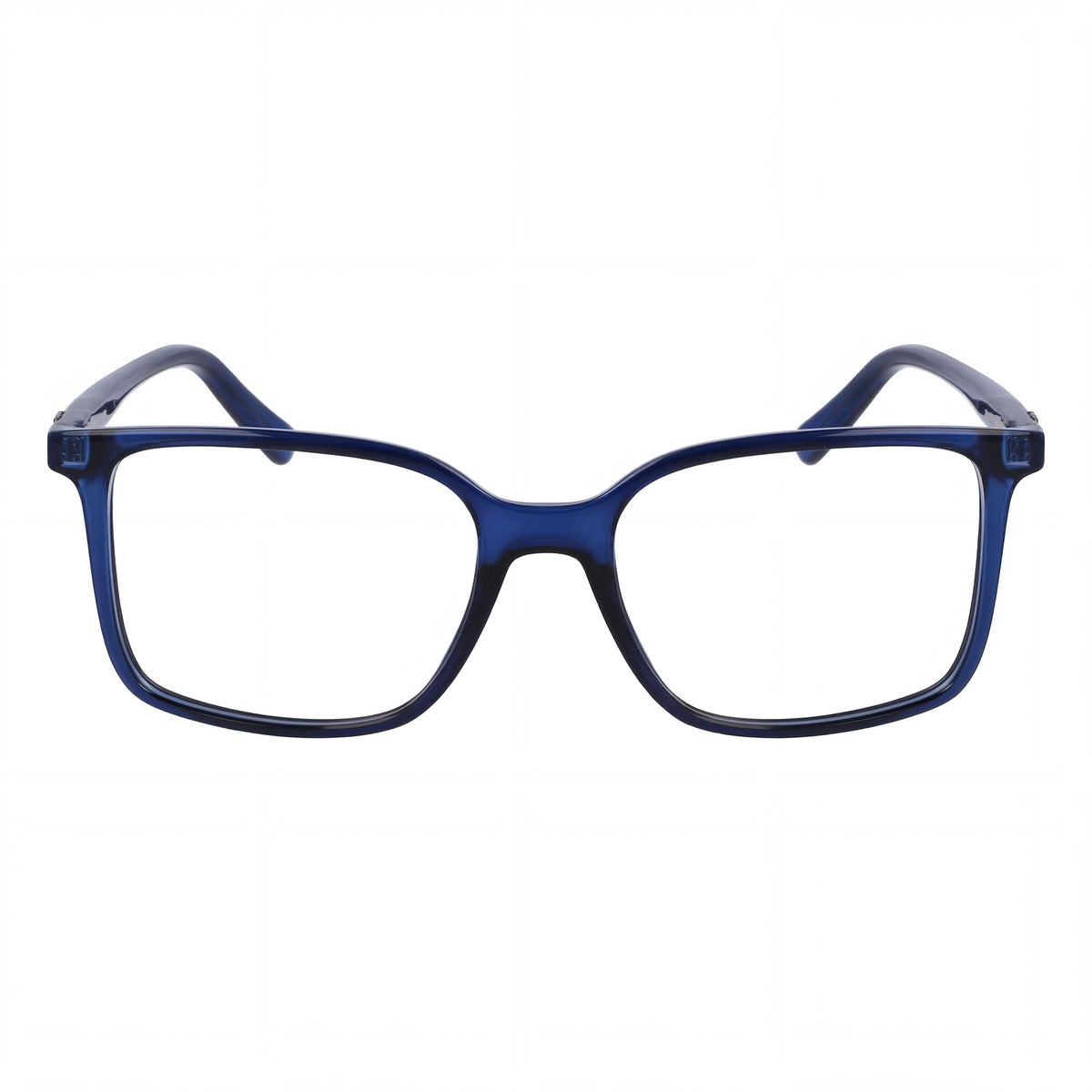 Ferragamo SF2954 Crystal Navy Rectangle Eyeglasses for Men, 54mm, Photo 2