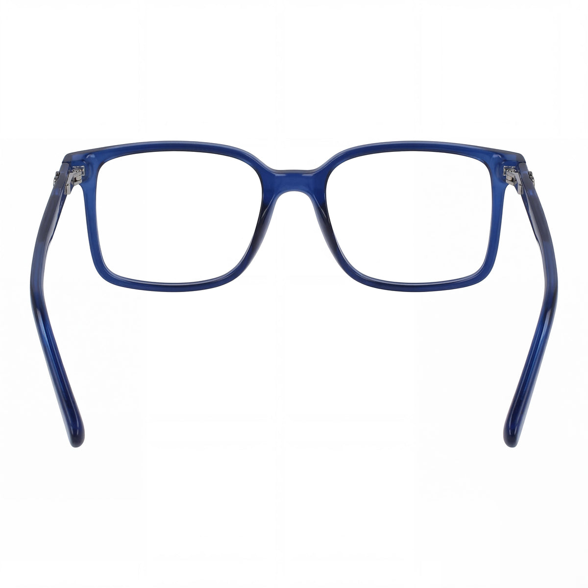 Ferragamo SF2954 Crystal Navy Rectangle Eyeglasses for Men, 54mm, Photo 4