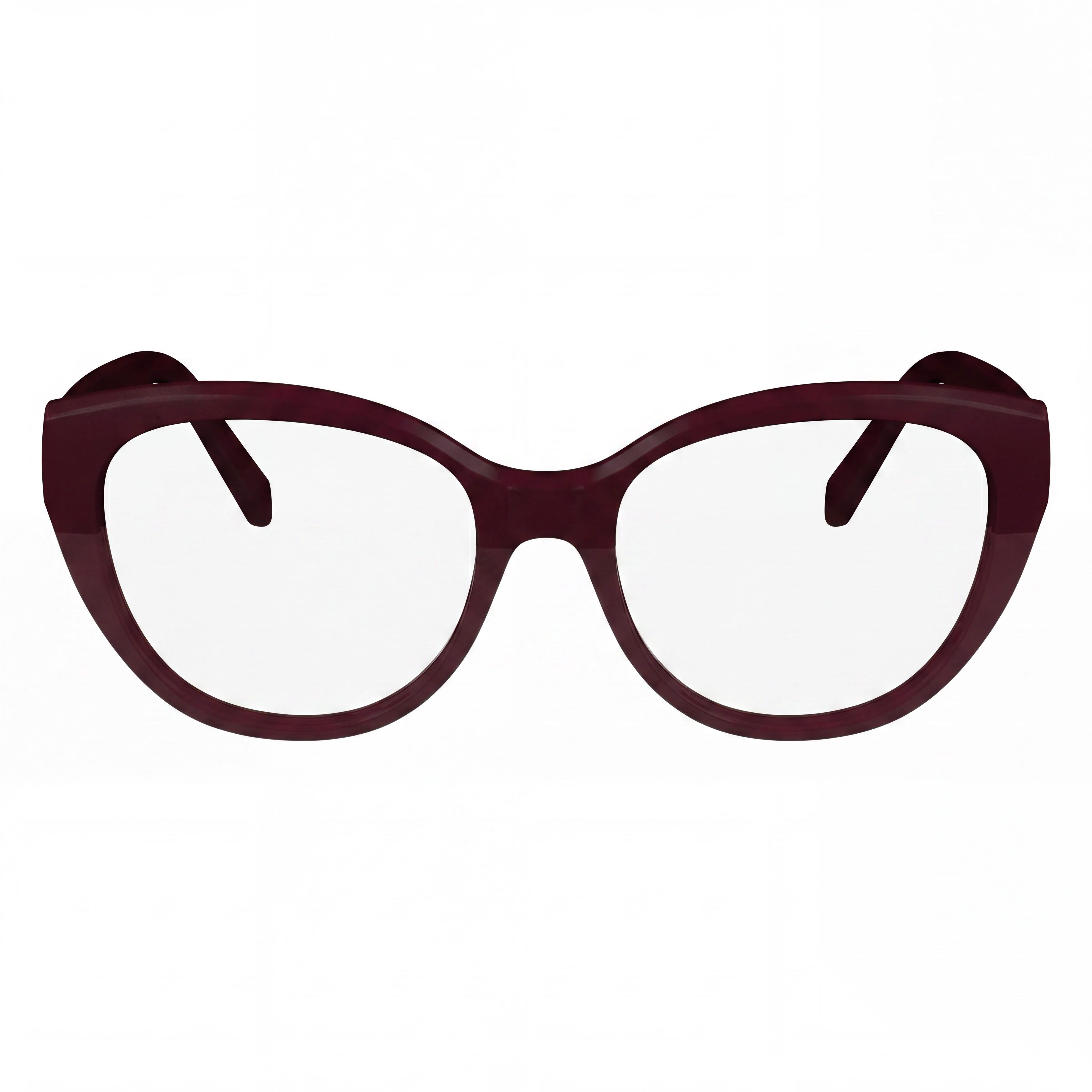 Ferragamo SF2970 Burgundy Rectangle Unisex Eyeglasses, Metal 53mm, Photo 2
