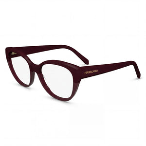 Ferragamo SF2970 Black Rectangle Eyeglasses Unisex, Metal frame