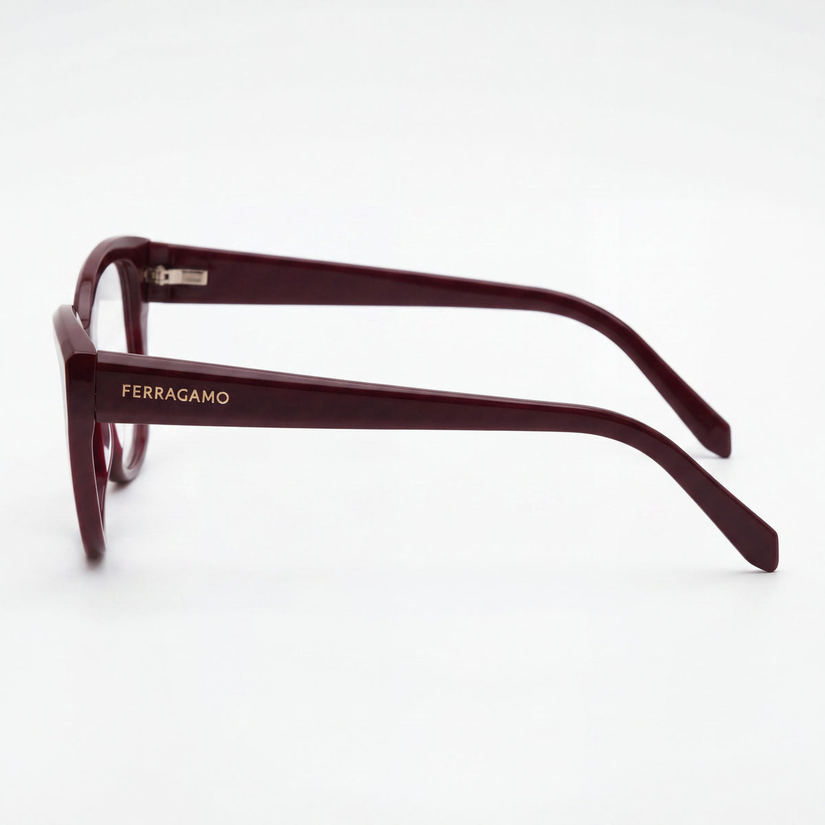 Gafas Ferragamo SF2970 estilo ojo de gato, color burdeos, unisex, 53 mm, Photo 3