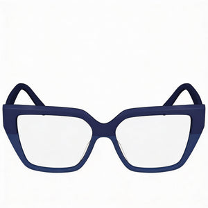 Ferragamo SF2971 Square Eyeglasses for Men — front view, Acetate