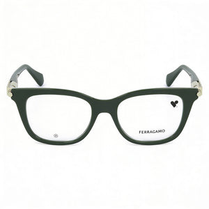 Ferragamo Sf2973 Rectangle Eyeglasses for Men — front view, Acetate