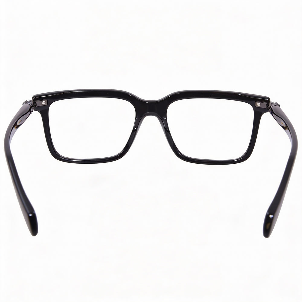 Ferragamo SF2978 Rectangle Eyeglasses Unisex — side view, Black Injected temples