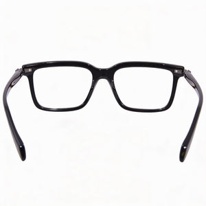Ferragamo SF2978 Rectangle Eyeglasses Unisex — side view, Black Injected temples