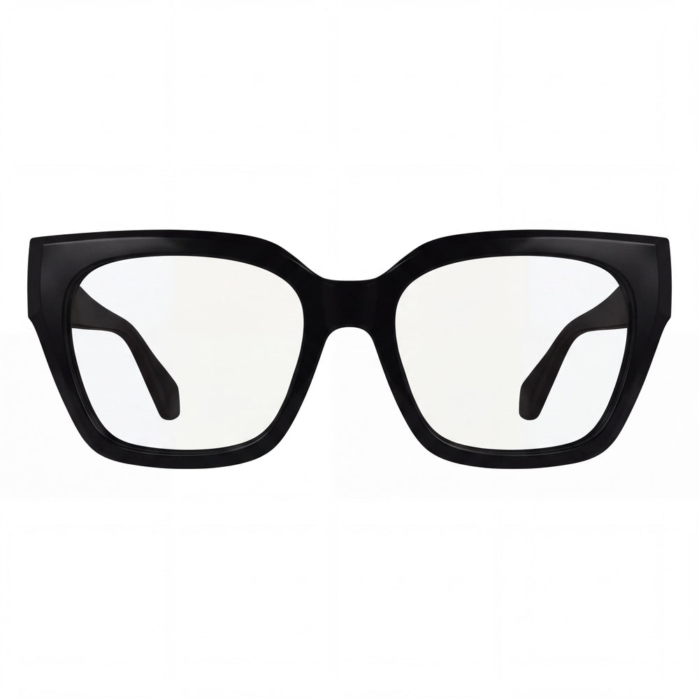 Ferragamo SF2983 Square Eyeglasses Unisex — front view, Injected Acetate