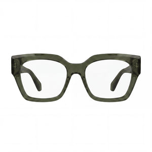 Ferragamo SF2983 Square Eyeglasses for Men — front view, Injected Acetate
