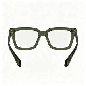 Ferragamo Sf2985 Square Eyeglasses for Men — interior view, Polycarbonate demo lenses