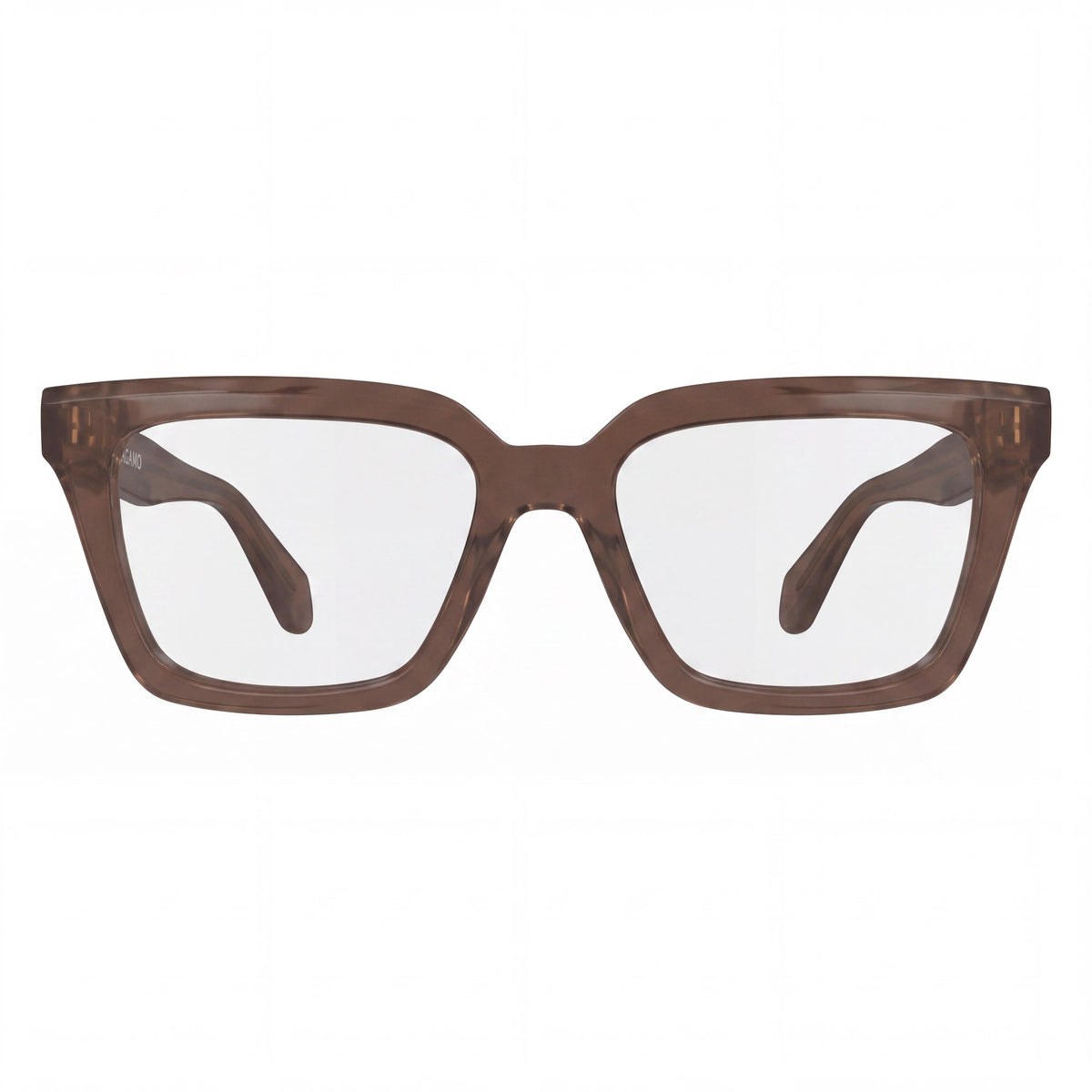 Ferragamo Sf2985 Dark Brown Rectangle Eyeglasses Unisex, 52mm, Photo 2