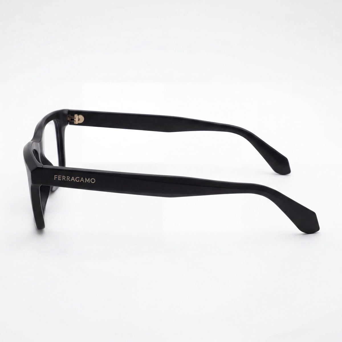 Ferragamo SF2986 Black Rectangle Eyeglasses for Men, 53mm, Photo 2
