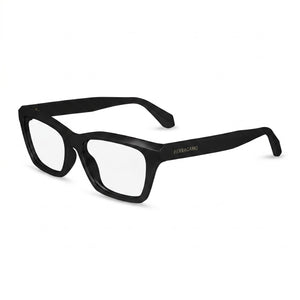 Ferragamo SF2986 Black Rectangle Eyeglasses for Men, Acetate frame