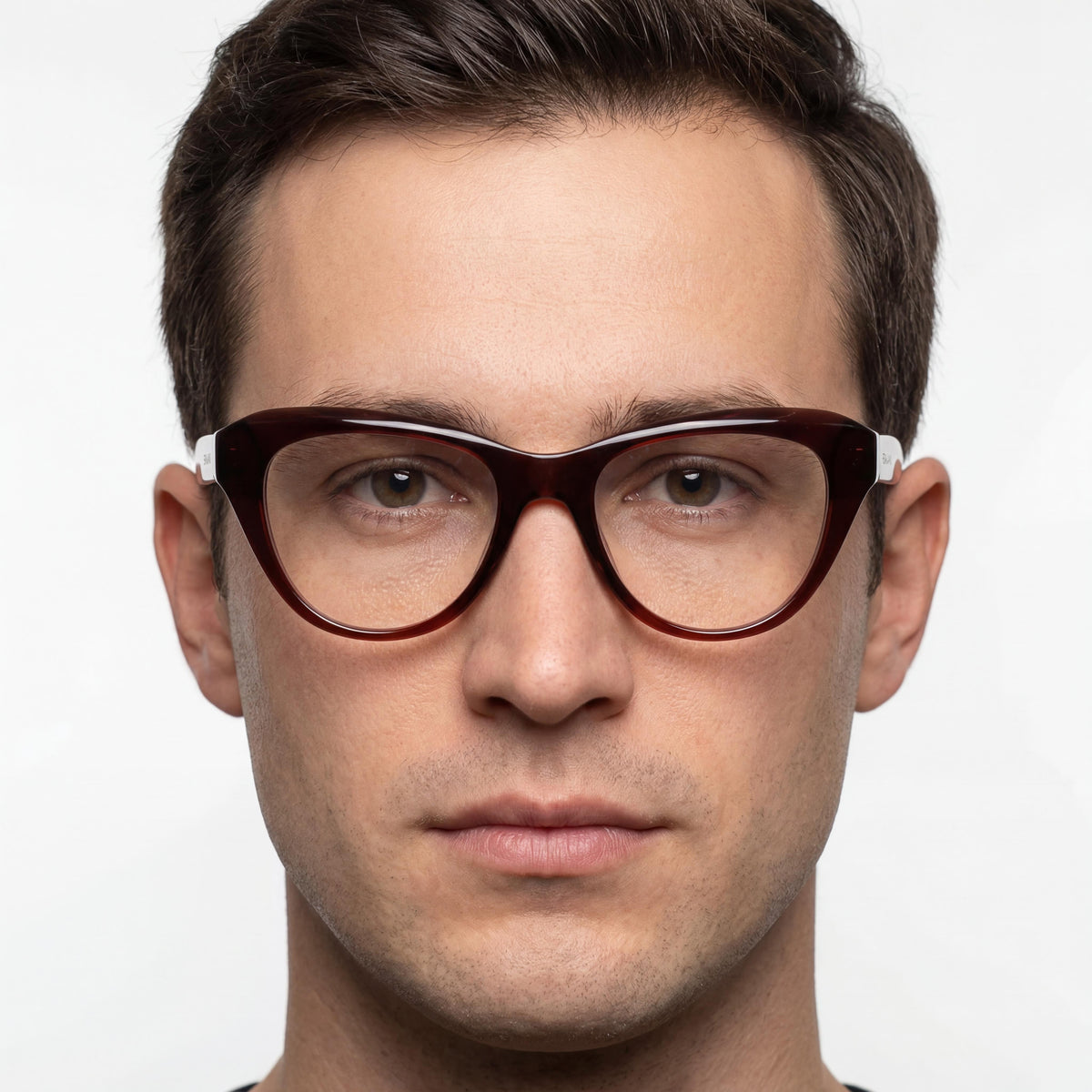 Ferragamo Sf2989e Brown Cat Eye Eyeglasses for Men, Metal 51mm, Photo 4
