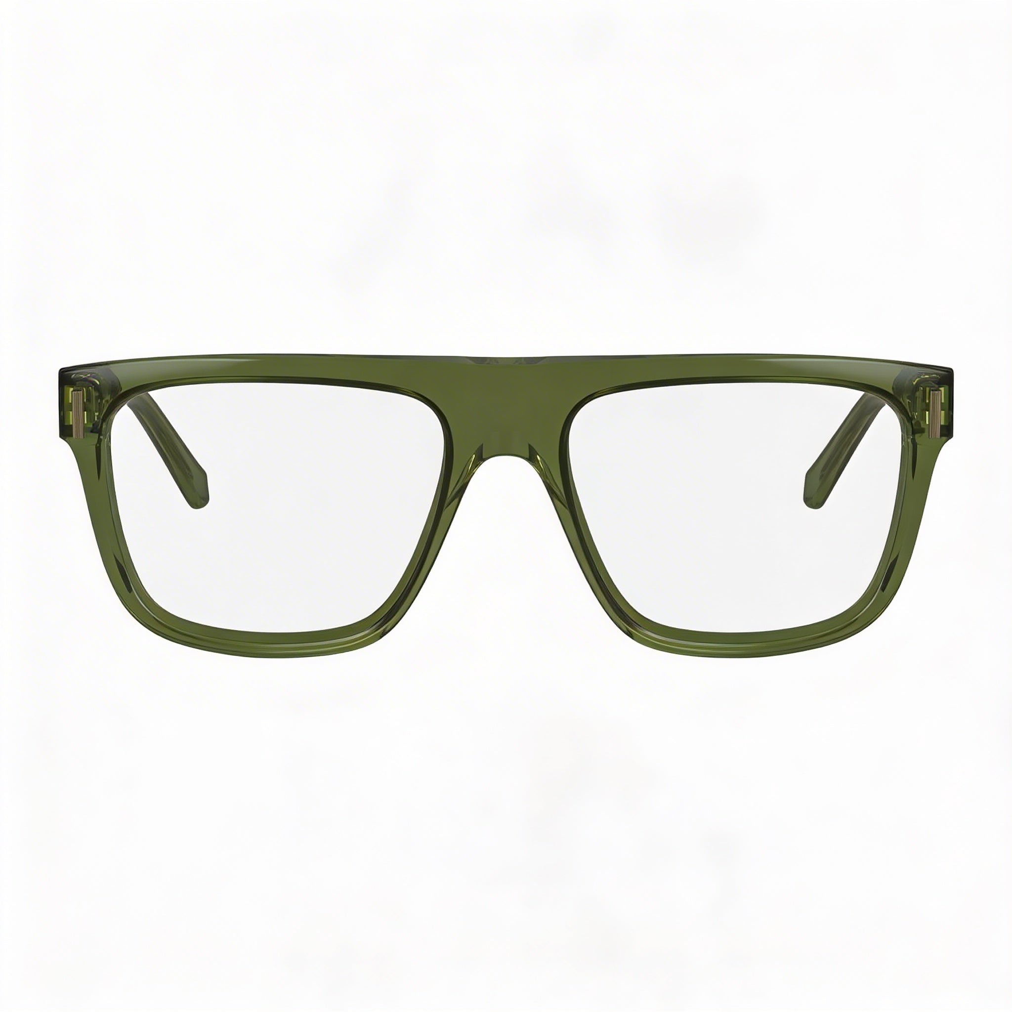Ferragamo SF2997 Khaki Rectangle Eyeglasses for Men, Metal, Photo 2