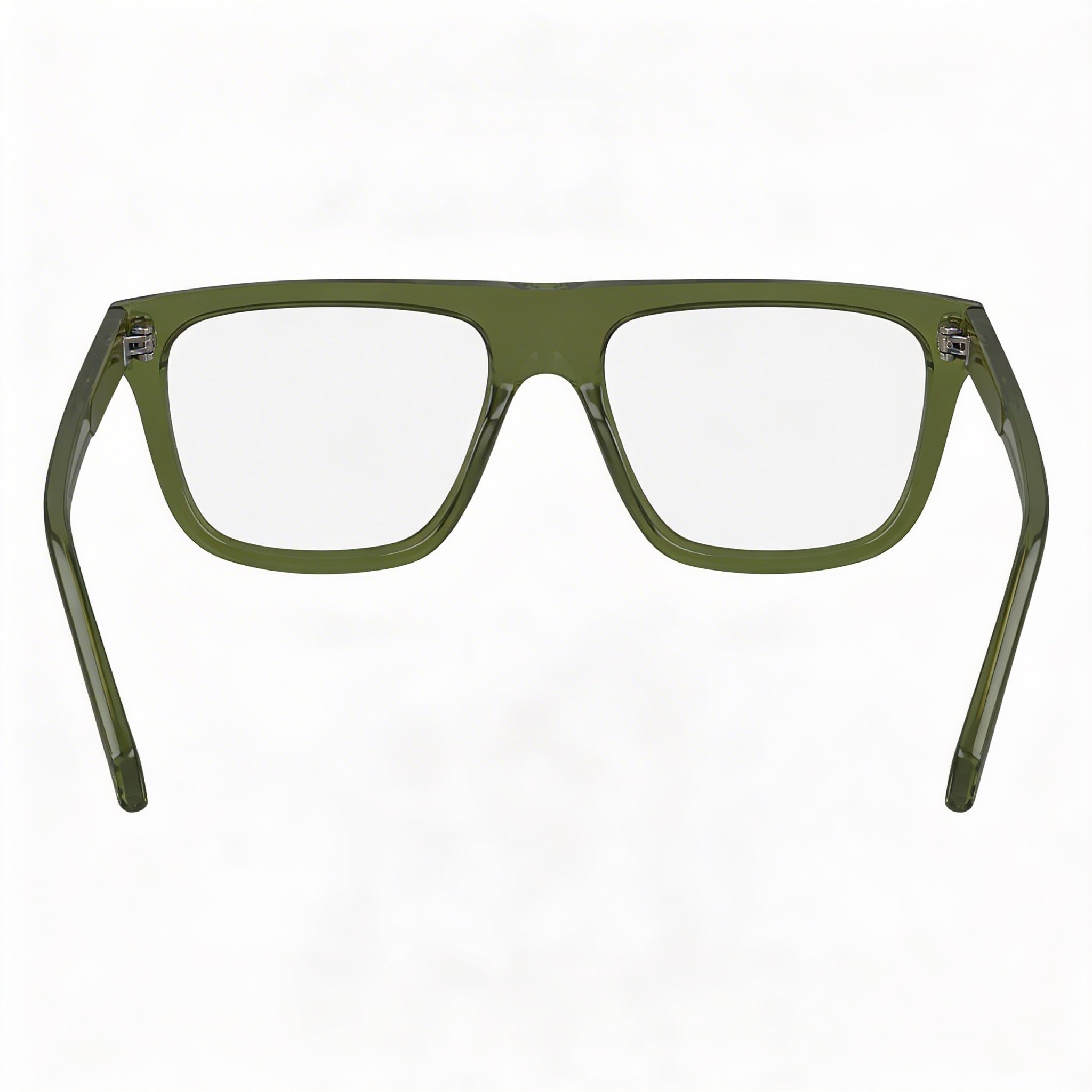 Ferragamo SF2997 Khaki Rectangle Eyeglasses for Men, Metal, Photo 3