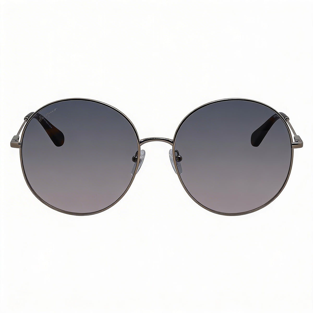Ferragamo SF299S Rose Gold Round Eyeglasses for Women, Metal 60mm, Photo 2