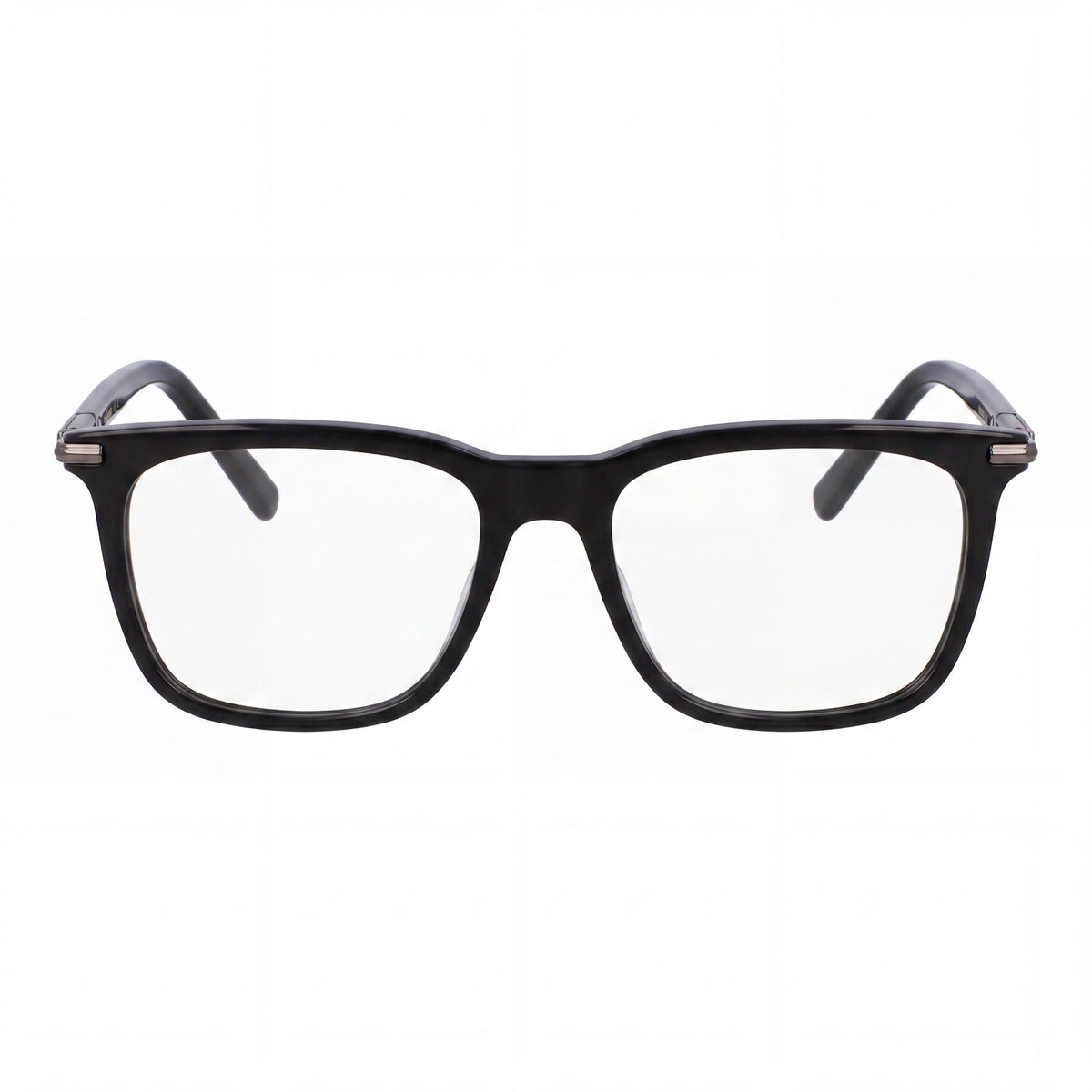 Ferragamo SF3007_C Black Rectangle Eyeglasses for Men, Acetate 56mm, Photo 2
