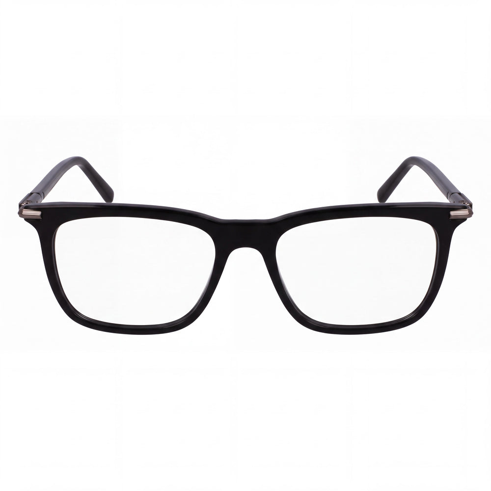 Ferragamo SF3007_C Rectangle Eyeglasses for Men — front view, Acetate