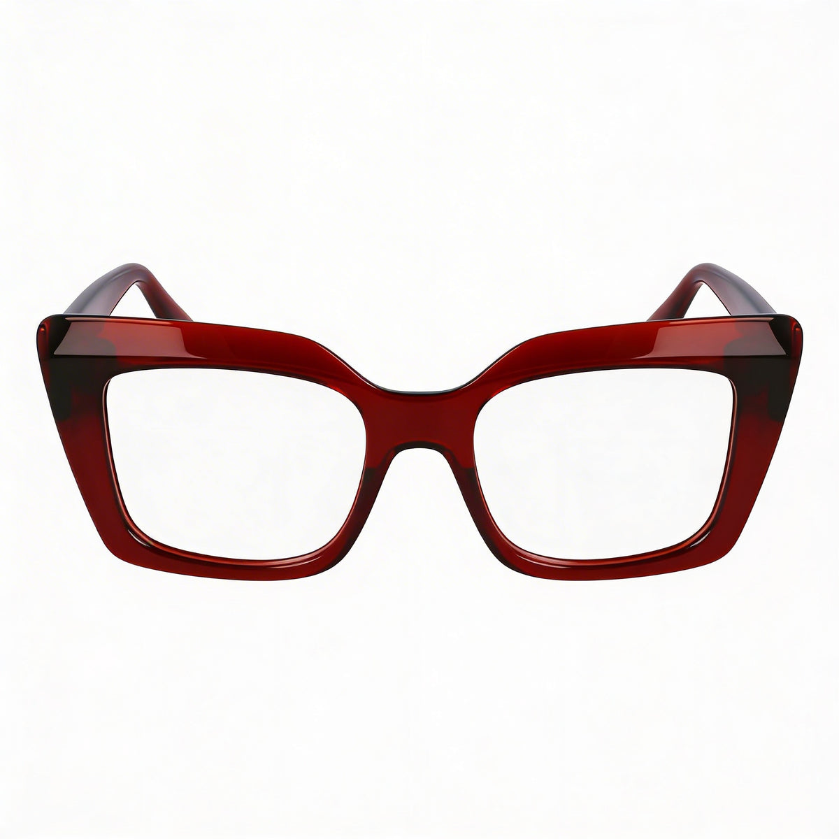 Ferragamo Sf3008 Transparent Rust Rectangle Eyeglasses for Women, 50mm, Photo 2