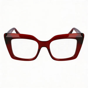 Ferragamo Sf3008 Rectangle Eyeglasses for Women — front view, Metal