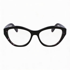 Ferragamo SF3011 Cat Eye Eyeglasses for Men — front view, Metal