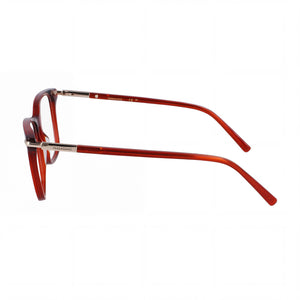 Ferragamo Sf3013 Square Eyeglasses for Women — front view, Acetate