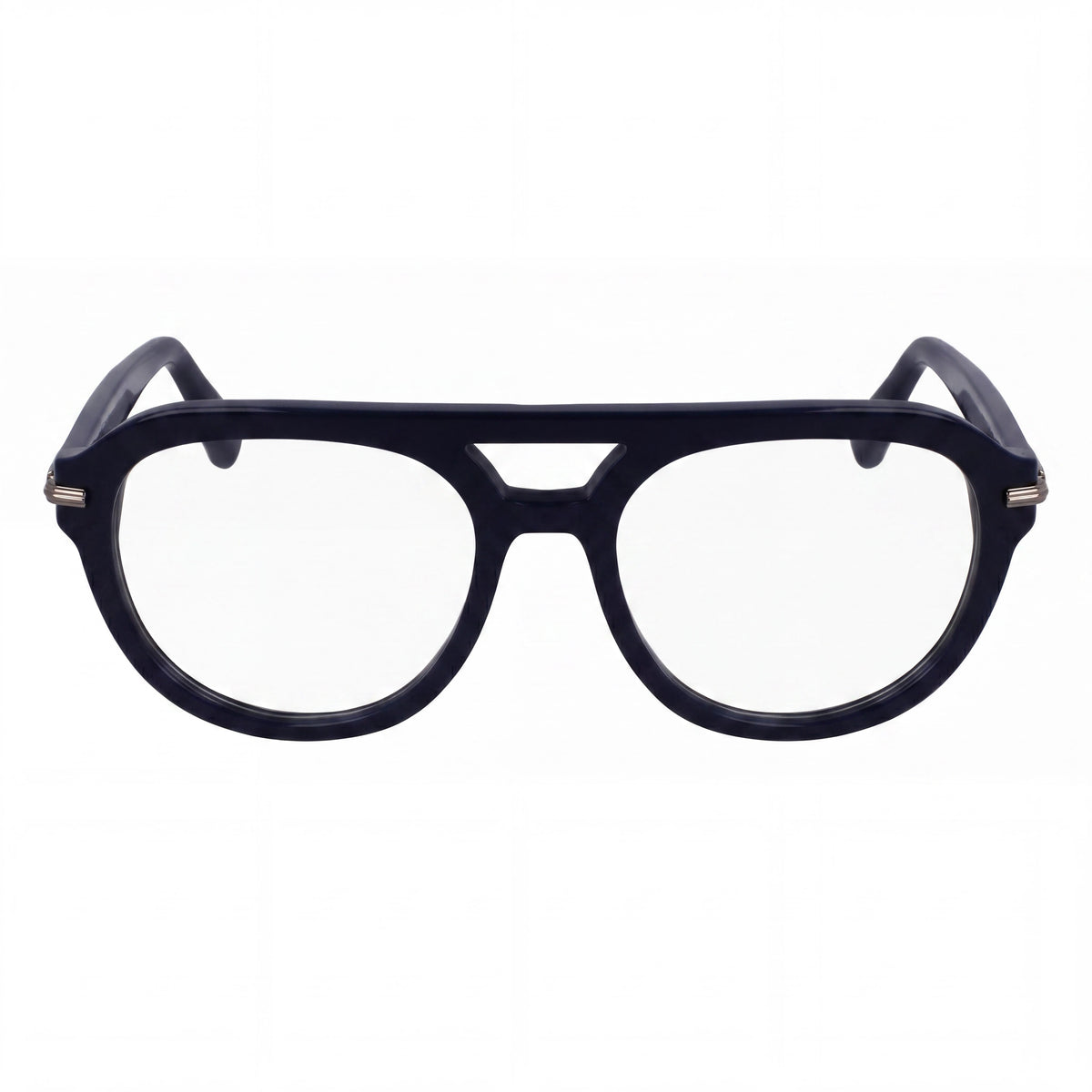 Ferragamo Sf3016 Blue Aviator Eyeglasses for Men, Metal 54mm, Photo 2