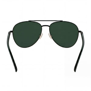 Ferragamo Sf316s Aviator Sunglasses for Women — interior view, Demo lens detail