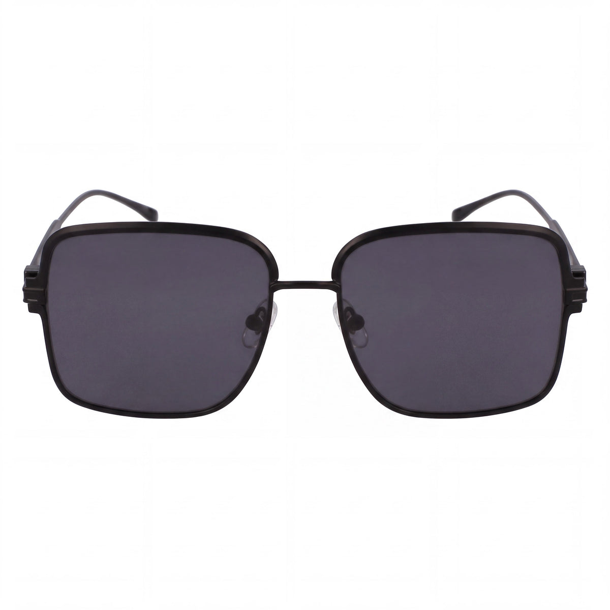 Ferragamo Sf317s Matte Black Rectangle Sunglasses for Men, 57mm, Photo 2