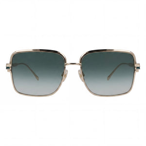 Ferragamo Sf317s Square Sunglasses for Men — front view, Titanium frame