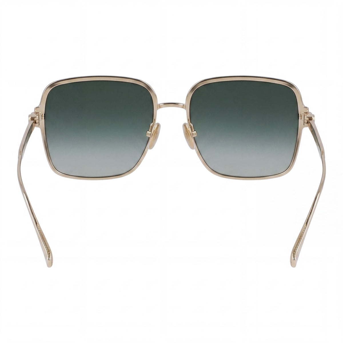 Ferragamo Sf317s Gold/Green Gradient Square Sunglasses for Men, 57mm, Photo 4