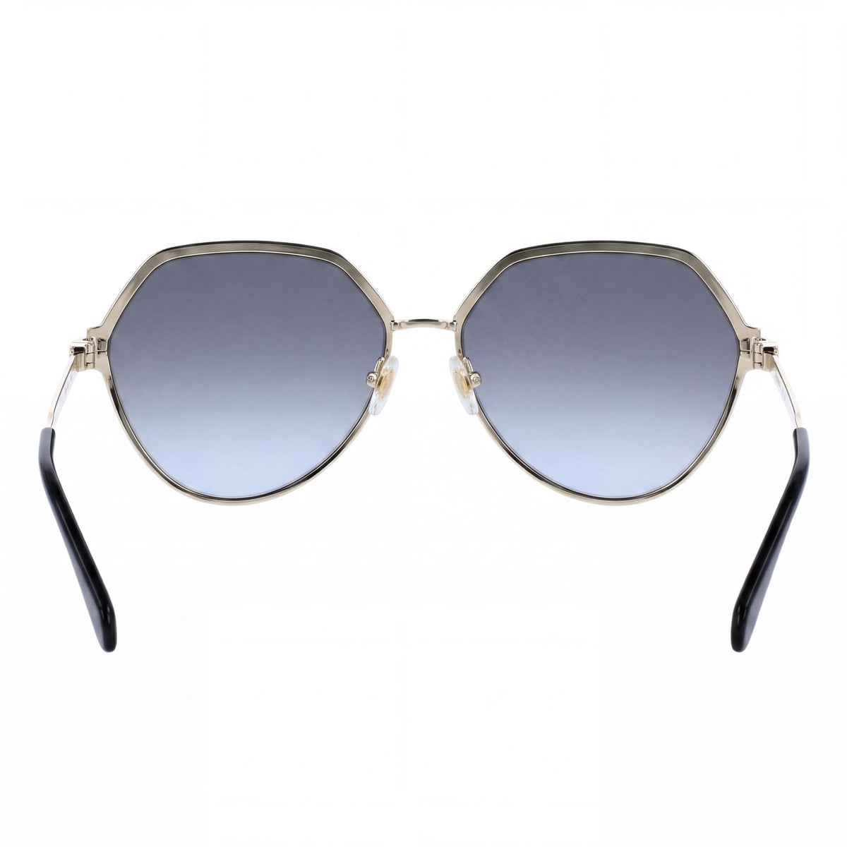 Gafas de sol redondas para mujer Ferragamo Sf325s en dorado/gris, 62mm, Photo 4