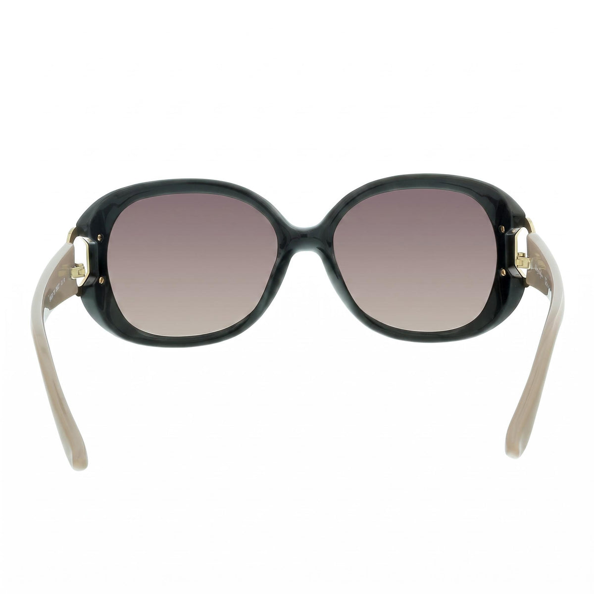 Ferragamo Sf668s 001 Black Oval Sunglasses Unisex, 57mm, Photo 4