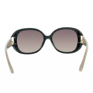 Ferragamo Sf668s 001 Oval Sunglasses Unisex — interior view, Non-Polarized lens detail