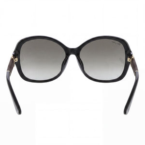 Ferragamo SF744SLA Oval Sunglasses Women — side view, Non-Polarized Grey Gradient lens