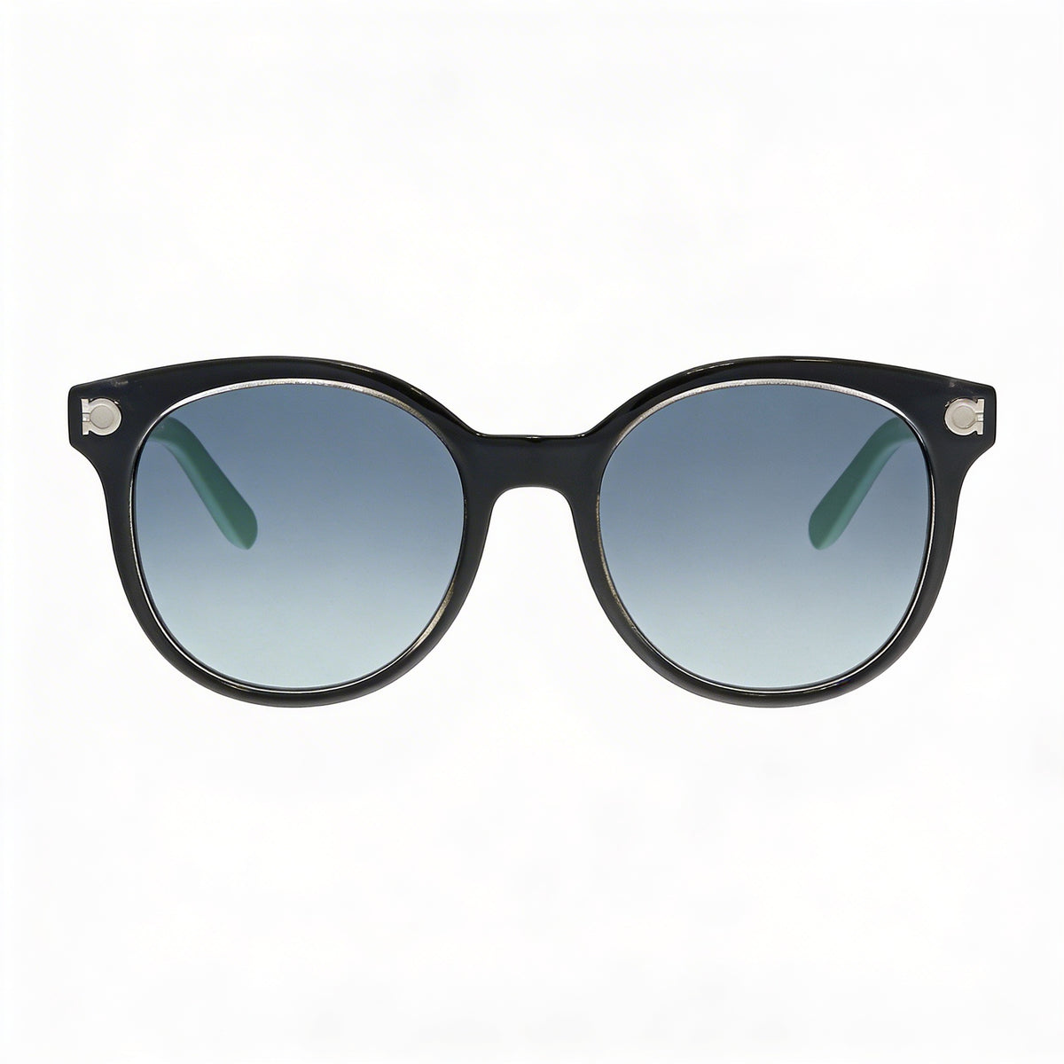 Ferragamo SF833S Black Rectangle Sunglasses for Women, 53mm, Photo 2
