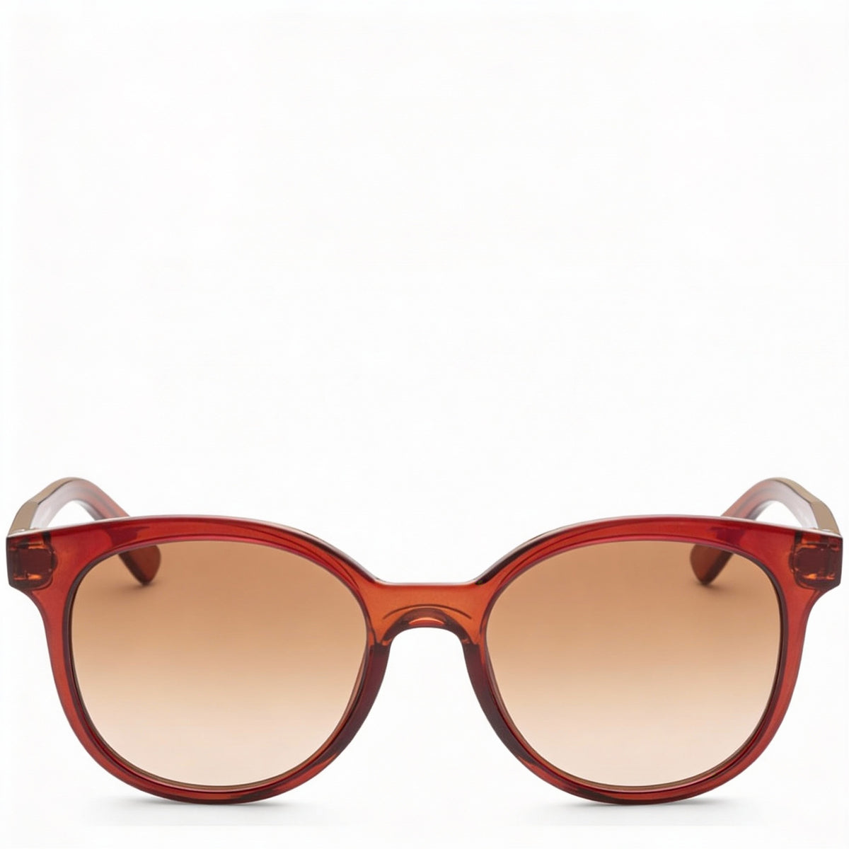 Ferragamo SF833S Brown Crystal Round Sunglasses for Women, 53mm, Photo 2