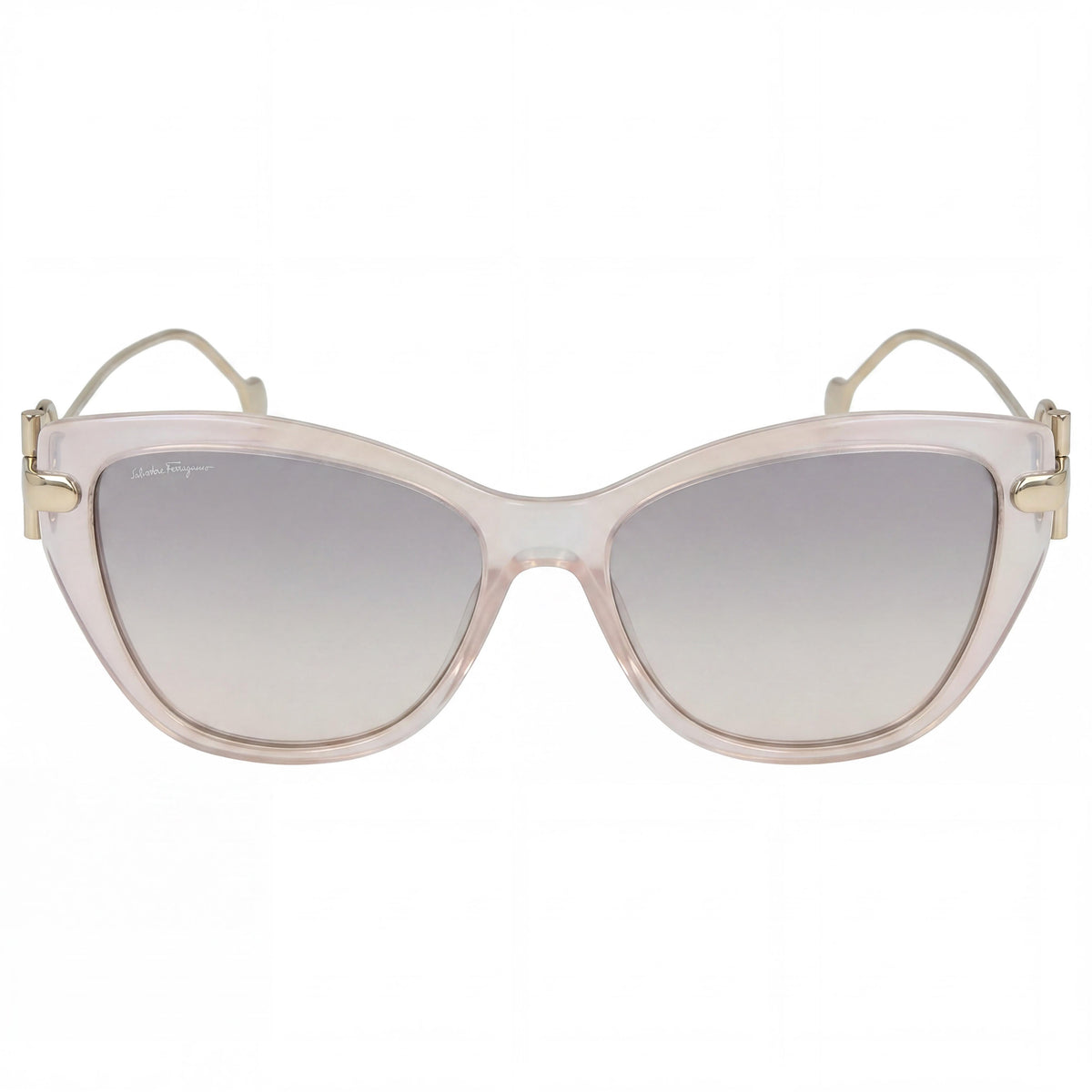 Gafas de sol de mujer Ferragamo SF928S nude con forma de ojo de gato, 55mm, Photo 2