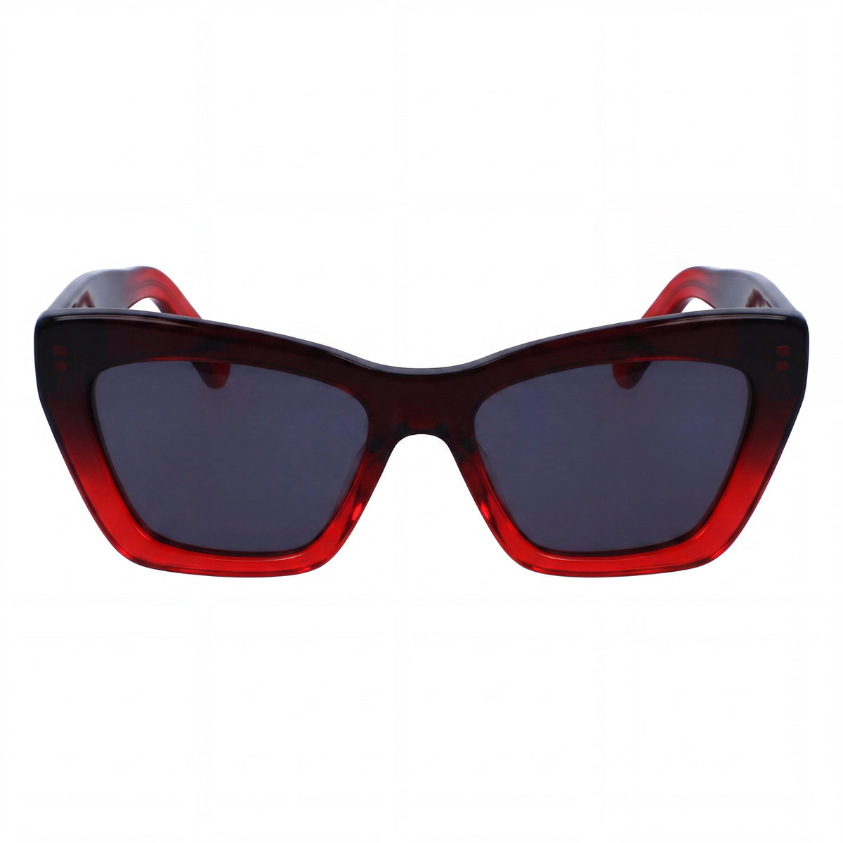 Gafas de sol rectangulares rojas Ferragamo Sf929sn para mujer, 55 mm, Photo 2