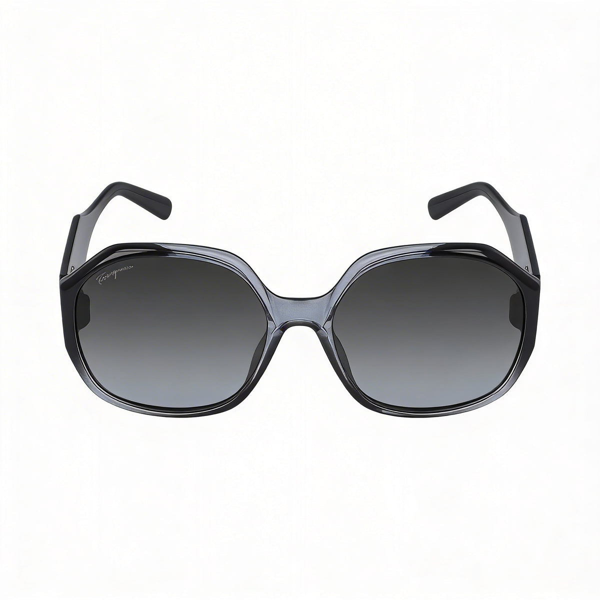Ferragamo Sf943s 007 Grey Gradient Oval Sunglasses Unisex, 60mm, Photo 2