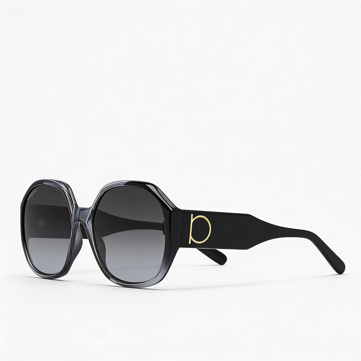 Ferragamo Sf943s 007 Grey Gradient Oval Sunglasses Unisex, 60mm, Photo 3
