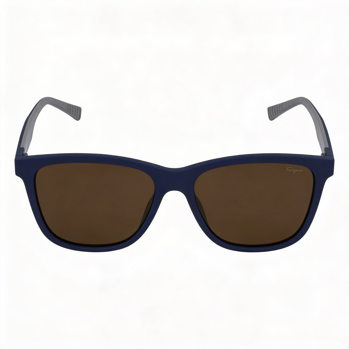 Ferragamo SF998S Matte Blue Rectangle Sunglasses Unisex, 57mm, Photo 3