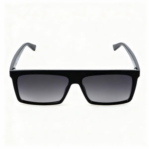 Fila Casual Rectangle Sunglasses for Men — interior view, Smoke lens detail